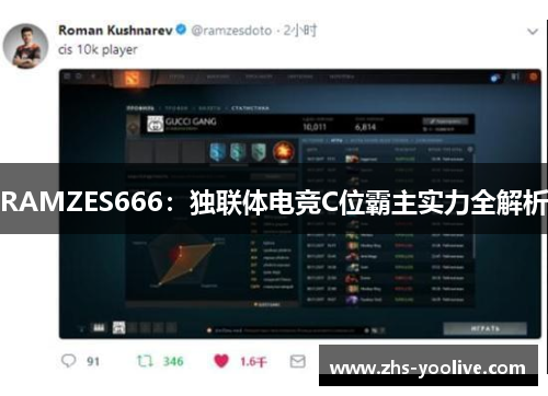 RAMZES666：独联体电竞C位霸主实力全解析
